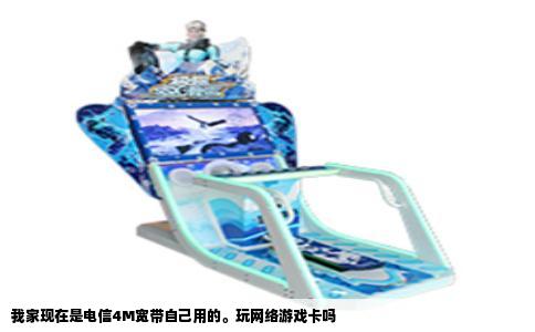 我家现在是电信4M宽带自己用的。玩网络游戏卡吗