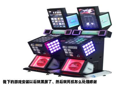 我下的游戏安装以后就黑屏了、然后就死机怎么处理感谢