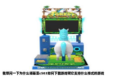 我想问一下为什么诺基亚c503如何下载游戏呢它支持什么格式的游戏