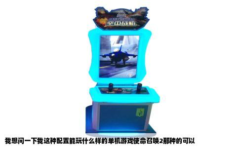 我想问一下我这种配置能玩什么样的单机游戏使命召唤2那种的可以