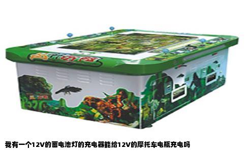 我有一个12V的蓄电池灯的充电器能给12V的摩托车电瓶充电吗
