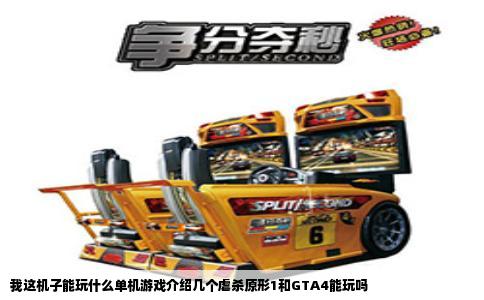 我这机子能玩什么单机游戏介绍几个虐杀原形1和GTA4能玩吗