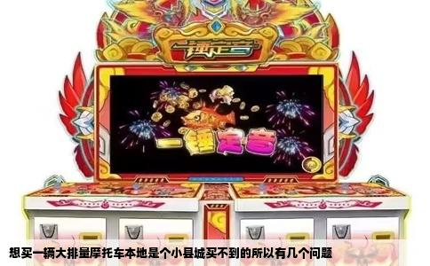 想买一辆大排量摩托车本地是个小县城买不到的所以有几个问题