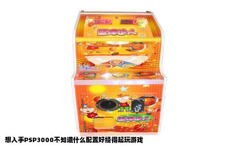 想入手PSP3000不知道什么配置好经得起玩游戏