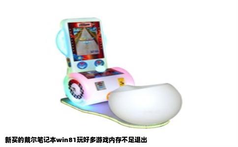 新买的戴尔笔记本win81玩好多游戏内存不足退出