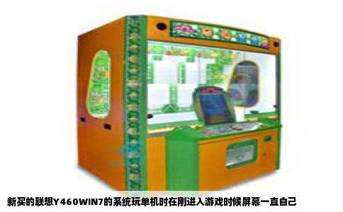 新买的联想Y460WIN7的系统玩单机时在刚进入游戏时候屏幕一直自己