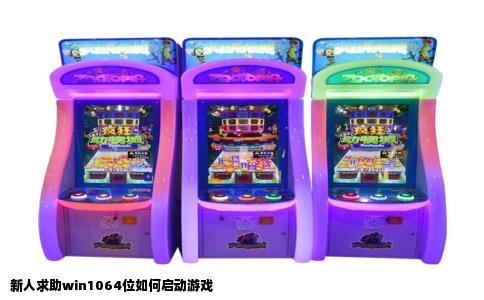新人求助win1064位如何启动游戏