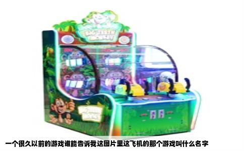 一个很久以前的游戏谁能告诉我这图片里这飞机的那个游戏叫什么名字