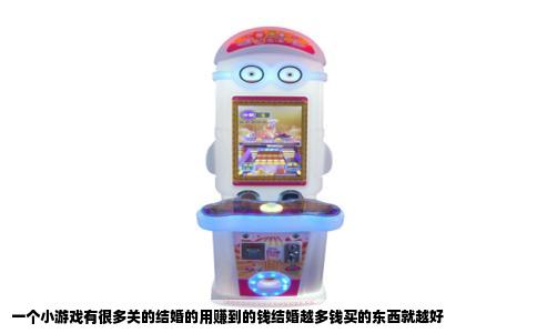 一个小游戏有很多关的结婚的用赚到的钱结婚越多钱买的东西就越好